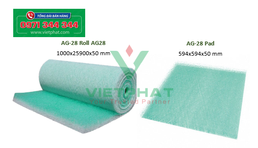 Đặc điểm của bông lọc thủy tinh