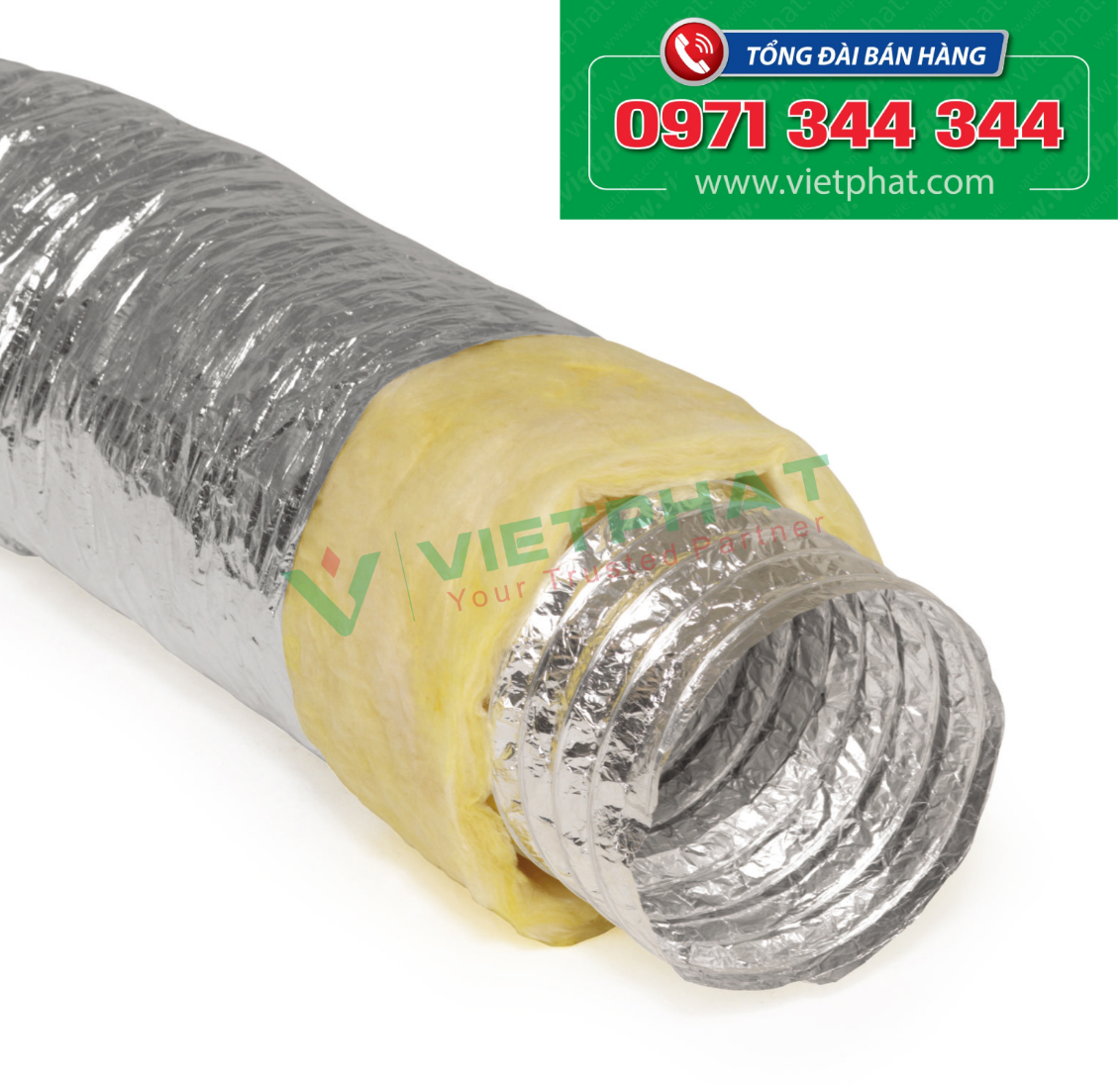 Ống gió mềm cách nhiệt