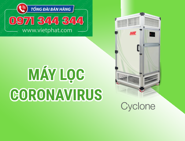 Máy lọc không khí, lọc CoronaVirus