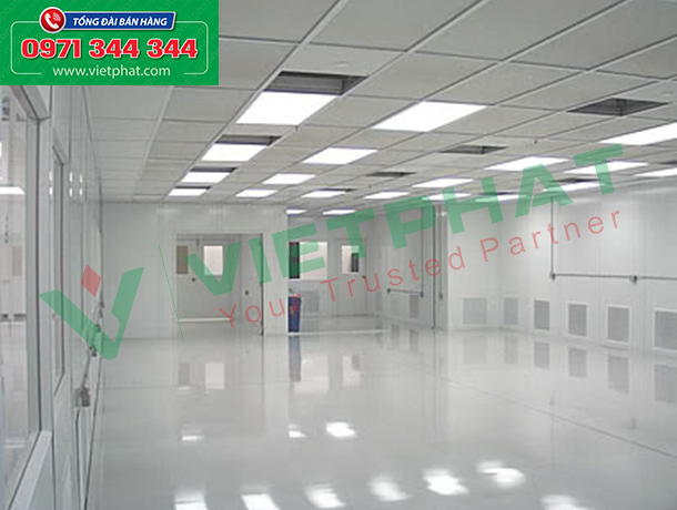 Lắp đặt hệ thống điều hòa không khí - HVAC tiêu chuẩn cho phòng sạch