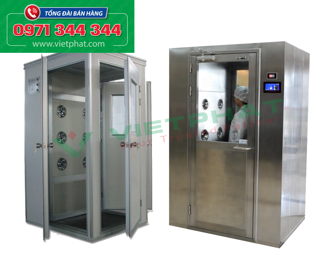 Buồng thổi khí Air Shower cho phòng sạch