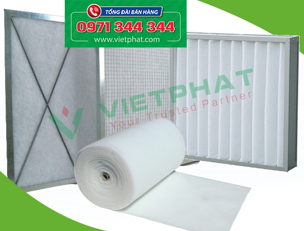 Tấm lọc bụi cho AHU