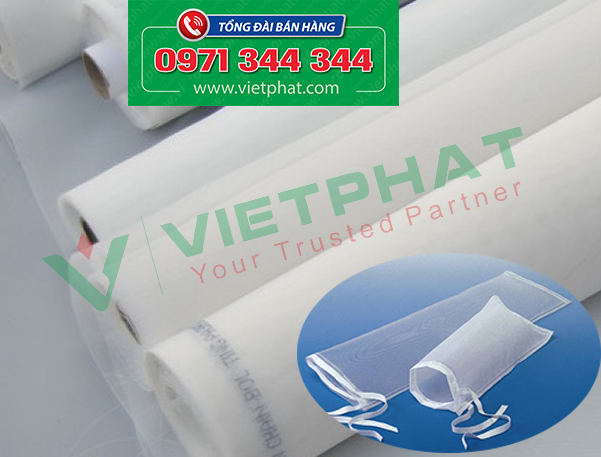 Vải lọc NMO (Nylon Monofilament) 200 micron 80 mesh