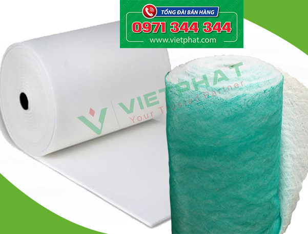 Bông lọc bụi phòng sơn hiệu quả cao, giá ưu đãi