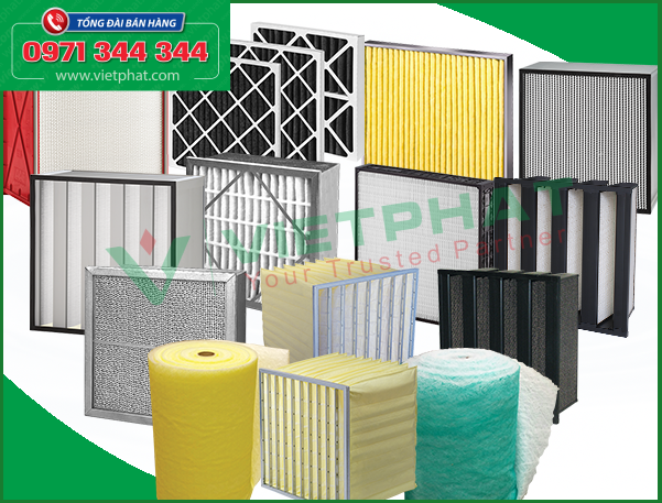 Tấm lọc không khí công nghiệp hiệu suất lọc bụi cao