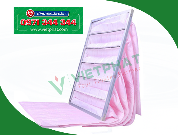 Túi lọc bụi cho hệ thống điều hòa AHU