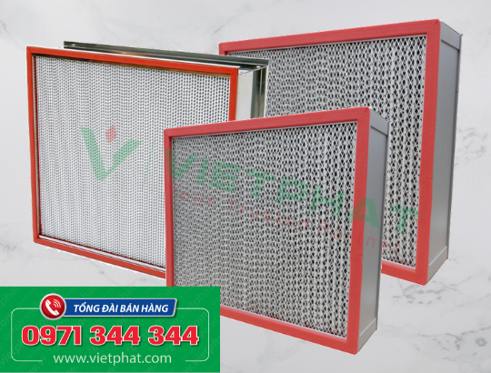 Lọc chịu nhiệt phòng sấy