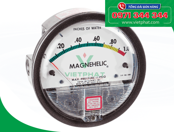 Bộ đo chênh áp suất 2000 - 1KPa