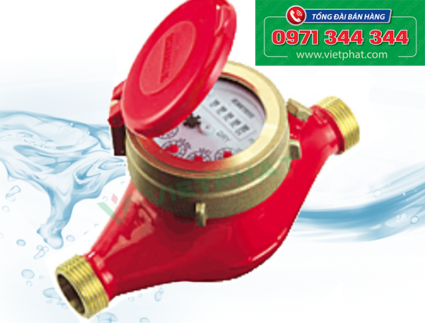 Đồng hồ đo nước nóng Merlion DN 32