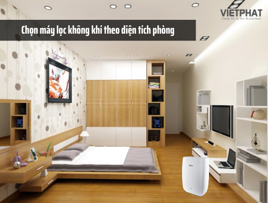 Máy lọc không khí AAP30B giúp tiết kiệm điện năng cho phòng có diện tích lớn