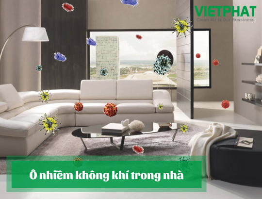 Nguyên nhân ô nhiễm không khí trong nhà