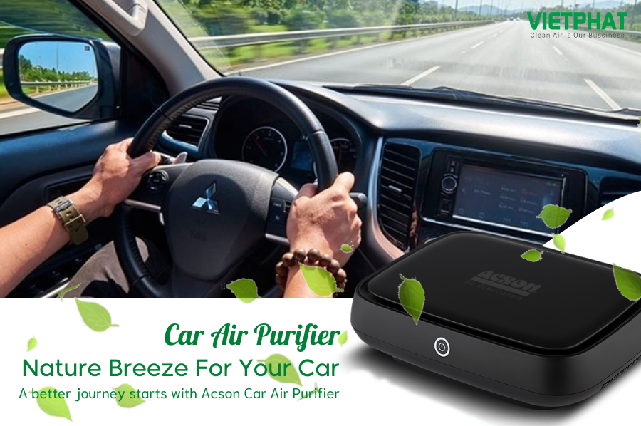 Máy lọc không khí dành cho xe ô tô thương hiệu Acson xuất xứ Malaysia